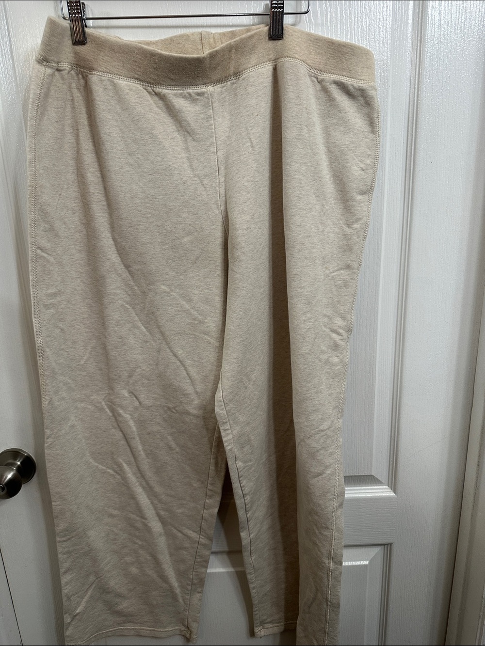 Geoffrey Beene Men's Knit Sweatpants in Beige